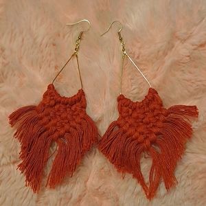 Beautiful Fabric Earrings